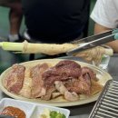 법원입구삼거리 | [경기]파주 금촌 돼지부속 연탄구이 노포맛집 현지인들 가득했던 무정집 후기