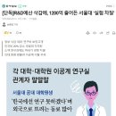 R&D 예산 삭감에, 1200억 줄어든 서울대 ‘실험 차질’ 이미지