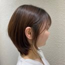 헤어바이현(HairbyHyun | 부천 상동역미용실 에이오디헤어 상동점 여자 단발 레이어드컷 만족한 후기 세빈실장님