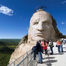 70년째 건설중인 세계 최대 조각상 `크레이지 호스 Crazy Horse` 이미지