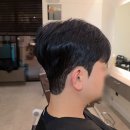 [영동군 미용실] 남자 머리 추천, 털어 말리기만 해도 완성되는 시스루 댄디펌