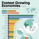 2024년 가장 빠르게 성장하는 경제 이미지