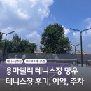 서울용마테니스장 | 서울 망우 테니스장 추천 용마랠리테니스장 후기, 주차, 예약