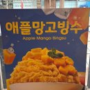 투썸 - 광양시 폭포사랑길 99 | 투썸 애플망고빙수 후기 가격 칼로리 총정리