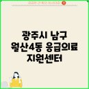 월산4동 주민센터 | 광주시 남구 월산4동 응급의료 지원센터