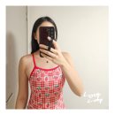 레브트레이닝 | 루프루프 스트로베리 테이블 레브 구매후기 여성 실내수영복