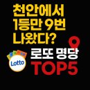 천일공인중개사 | 💸 천안 로또 명당 총정리 1등·2등이 자주 나온 판매점 TOP 5 (지도 링크 포함)
