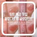 여름뮤트 입술에 착붙! 블랑디바 비 글로이틴트 4종 발색&amp;추천 조합
