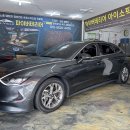 파란공조 | 순천 소나타 DN8 엠비언트 시공후기, 야간 실내 무드가 달라진 날