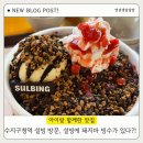 설빙문화 | [수지구청역카페] 설빙 수지점 후기 | 깨먹는 THE 돼지바 설빙, 달콤함 폭발