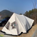 군위 위천수변테마파크 캠핑장 후기 _ 캔버스홀릭 미스테리야 (다카바 방수포)