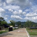 간이화장실(용연저수지) | 천안 국민여가캠핑장 이번엔 A-20번에가다!(젤인기가 좋다는..😳)