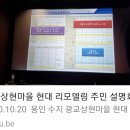 리모델링 주민 설명회 동영상(2020년 10월 20일 오후7시 - CGV광교상현) 이미지