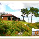 통나무산장 이미지