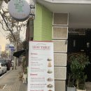 CU 홍대동교로점 | 연남동데이트코스 홍대분위기좋은카페 크로플맛집 사이드테이블