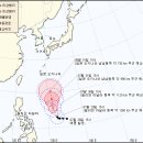 9호태풍 "무이파"북상중 이미지