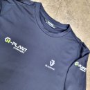 에이치팩토리 | 회사 단체티 제작 [브랜드 유니폼 인쇄 납품 후기] 에이치 플랜트 블랙야크 기능성 티셔츠