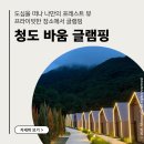 바울전기 | 2026년 신상 숙소 청도 글램핑장 추천 [청도 바움 글램핑] 가격 및 후기