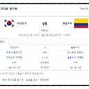 축구국가대표팀 친선경기 대한민국vs콜롬비아 네이버블로그