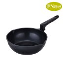 주식회사서번 | PN풍년 IH 인덕션&amp;가스 코팅 와이드웍 24cm / 브리에 세라믹스피드쿡 무쇠 웍 튀김냄비 중식 중화 볶음팬