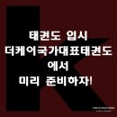 더케이 국가대표 태권도 이미지