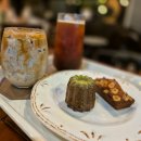 영등포구청역 카페 유스커피 흑임자커피 디저트 맛집