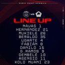 PSG 라인업 (vs릴) 리그앙 21R 05:00 이미지