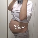 고은세탁 | [임신기록] 35주차 36주차 일상/증상/배크기 변화/세탁조청소와 빨래시작/손수건,아기옷세탁/트립트랩설치