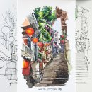 어반스케치 이미지