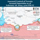 러시아 공세 캠페인 평가, 2024년 2월 18일(우크라이나 전황) 이미지