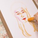 오일파스텔 이미지