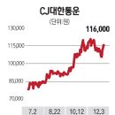 CJ대한통운 이틀새 9% 이상 껑충 이미지