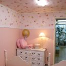 셀프도배로 꾸민 핑크빛 공주풍 아이침실방 꾸미기 *^^* 이미지