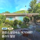 줄라이 밀양 | 경남 밀양 펜션 불멍 촌캉스 숙소추천 줄라이 밀양