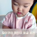 모이코이 어린이 얼굴 로션 촉촉하고 순한 제품으로 보습해요