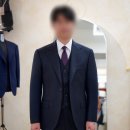 비엣코라인 | [연희동 맞춤정장] 영국 도멜 크로노로얄 다크네이비 3피스 비스프코 그린라인 예복 후기