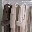 Blossom | evabin: 마벨 사가폭스 숄카라 코트 (Blossom Ivory) 후기