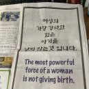 "여성 가장 강력한 힘은 아기를 낳지 않는것 입니다" 기명 신문광고 낸 '방성삼' 이미지