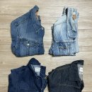 (가격내림) 일본판 LEVIS 데님 청자켓. Works 청자켓. 해외판 Who.A.U 청자켓 이미지