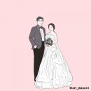 다소니드로잉 | 우리 둘만의 라인 드로잉 주문 제작 후기