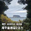오조리-5 | [제주올레길 2코스 역방향] 온평포구 → 광치기해변 15.8km, 대수산봉 전망부터 오조포구·식산봉까지...