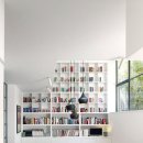 [해외 예쁜집] Stiff + Trevillion updates Bloomsbury mews house with gridded glazing and double-height bookcase 이미지