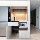 골드퍼니쳐 | 드파인 광안 78B 김치냉장고장 리폼으로 든든한 수납력의 홈카페장 시공받은 후기
