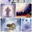 베드로전서 1장11절~자기 속에 계신 그리스도의 영이 그 받으실 고난과 후에 얻으실 영광을 미리 증거하여 어느 시 어떠한 때를 지시하시 이미지