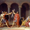 자크 루이 다비드(Jacques-Louis David)의 호라티우스 형제의 맹세 이미지