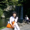 천지연 앞 이미지