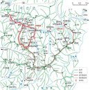 2026년08월10일충북괴산도명산등산지도 이미지