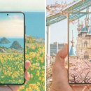 스마트폰 카메라 사진촬영과 보정 이미지