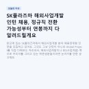 에스케이플라즈마(주) | SK플라즈마 해외사업개발 인턴 채용, 정규직 전환 가능성부터 연봉까지 다 알려드릴게요