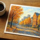 오일파스텔로 색감 표현하기 이미지